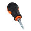 Short Handle Phillips Screwdriver Bits Tools 2 in 1 Ratchet Slotted Screwdriver  Telescopic