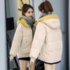 Winter Oversize Cotton Coat Women Hoodies Short Casual Warm Jackets Spring Pocket Basic Parkas