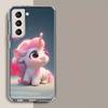 Милый Чехол для Телефона с Единорогом для Samsung A17 A56 A36 A26 A16 A55 A35 A25 A15 A05S Galaxy A71 A51 A41 A31 A21S A70 A50 A40 A30 A2