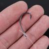 Marushi fish hook barrel tied finished product with line single hook No. 8-26 sea fishing barbed sub-line hook large object fishing hook sea rod