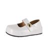 Xiaoxiangfeng Single Shoes 2025 New Doudou Shoes Soft-soled Single Shoes Mary Jane Shoes Lightweight and Breathable Grandma Shoes Small Leather Shoes