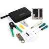 RJ45 RJ11 Crimper Cable Tester Cutter Punch Tool Screwdriver Network Kit Set