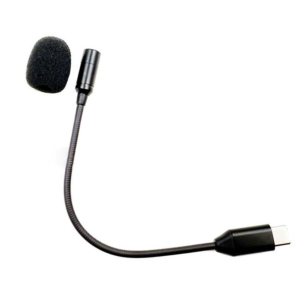 USB C Компьютерный Микрофон для Телефона/Планшета/ПК с Type C, Микрофон для Записи Видео с Гибкой Шеей для Влога