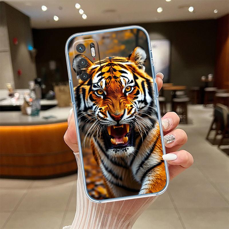UP5 Animal Tiger Phone Case for LG K22 K30 K40 K40S K41 K42 K50 K50S K51 K51S K52 K61 K62 K71 K92 Q60 Q61 V40 V50 V60