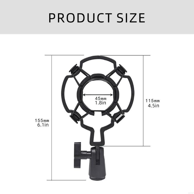 95AF Microphones Shock Mount Holder Studio Recording Bracket for Professional Sound