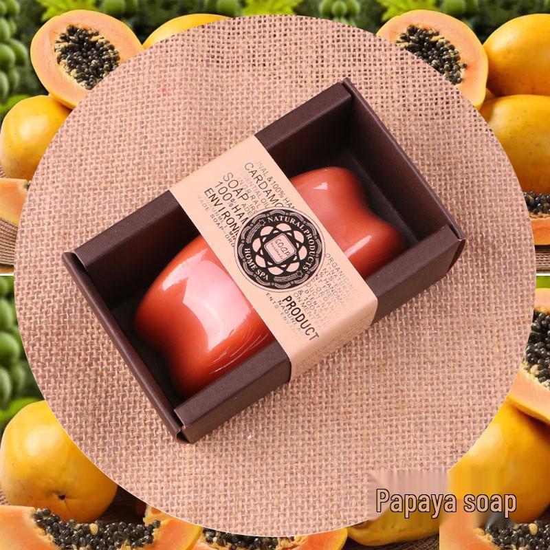 Thailand Bamboo Charcoal Goat Milk Soap: Oil Control & Exfoliating Essential for Bath & Face.