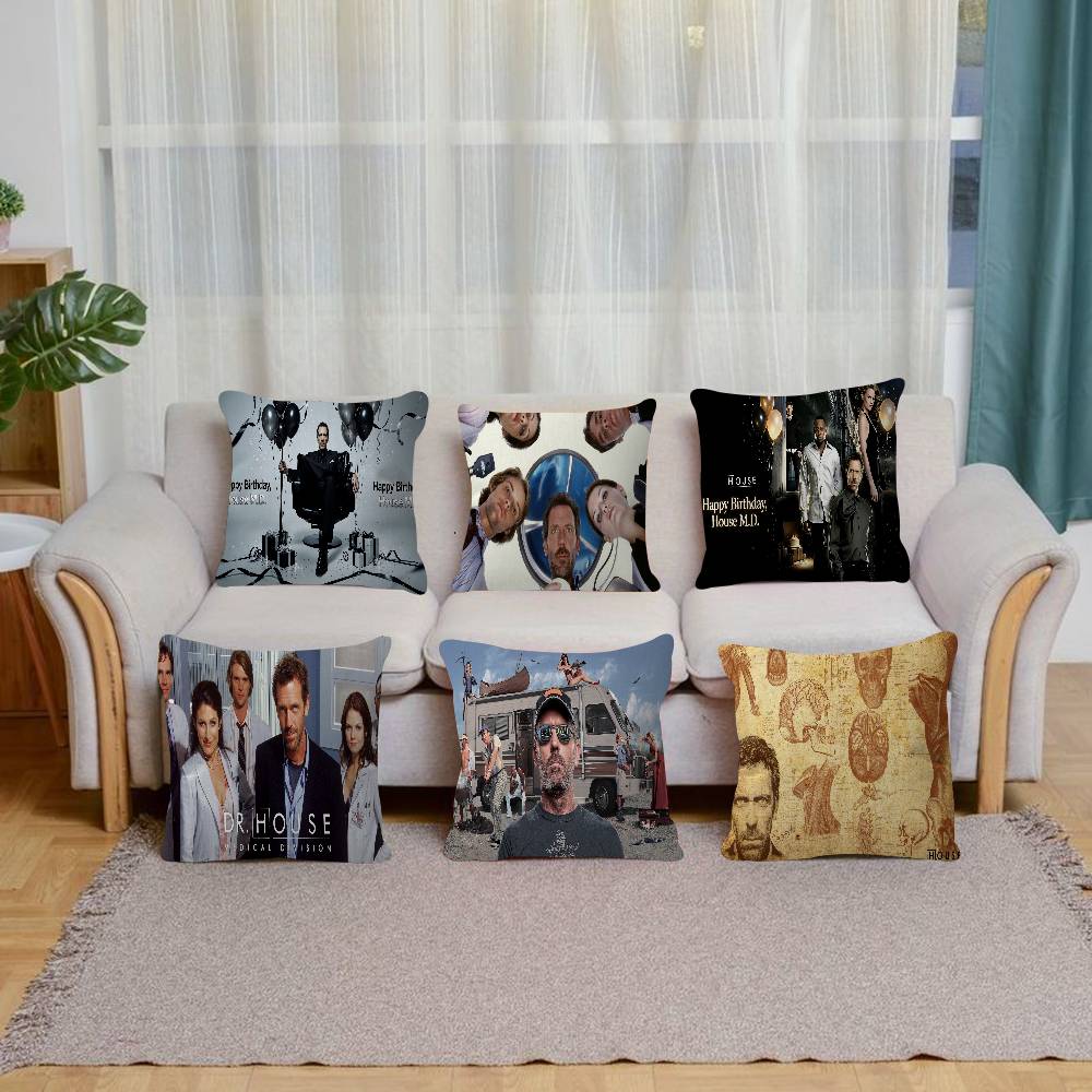 TV Show House MD Cushion Cover Decorative Pillow Sofa Home Decor Case Pillow Cases