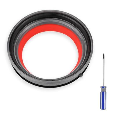 Iieco Запасное кольцо для пылесборника для пылесосов Dyson SV18, включает прозрачную крышку пылесборника и уплотнение, совместимо с верхней частью пылесборника и моделью пылесборника