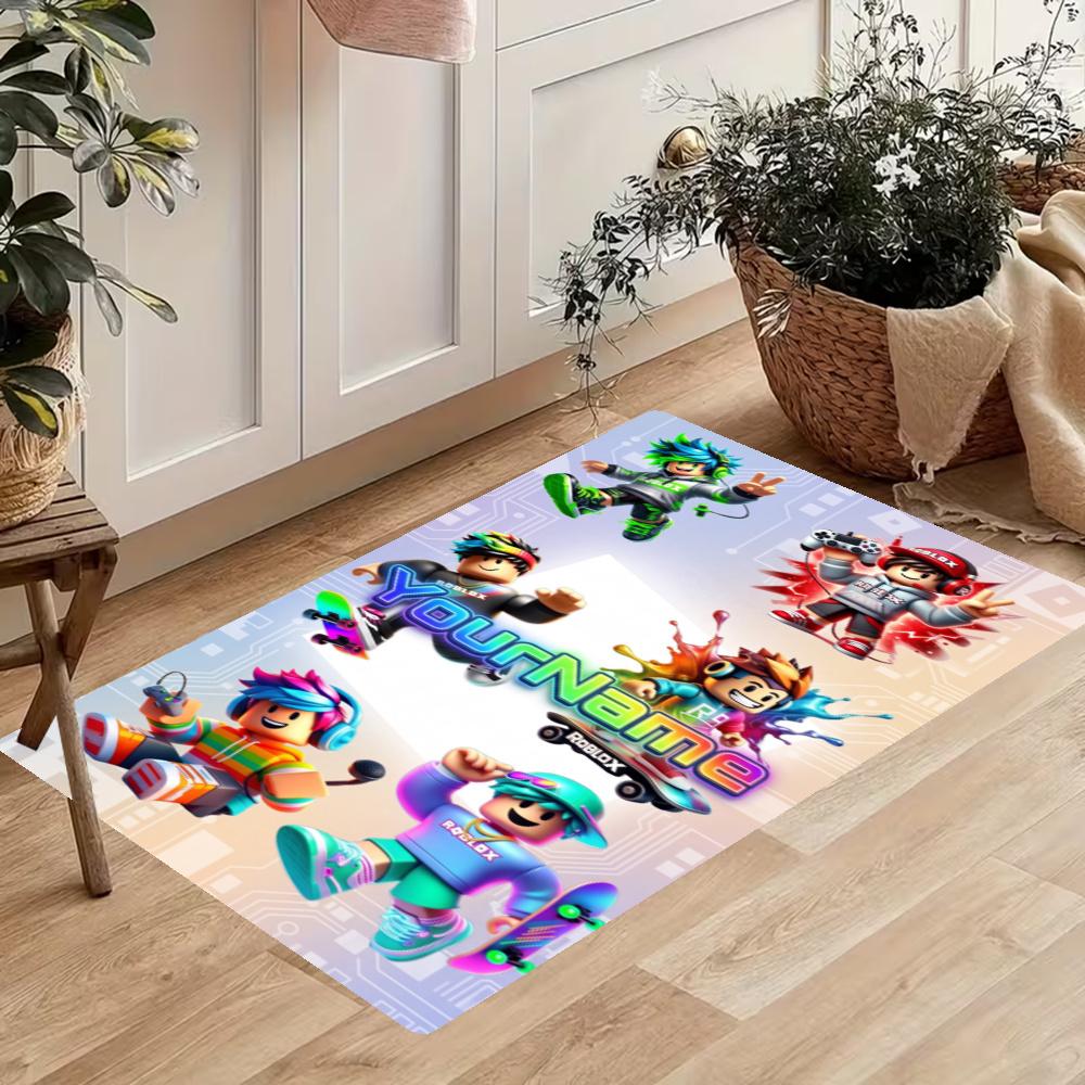 Roblox Customize Your Name Kitchen Rug Runner Rug Laundry Mat Hallway Entryway The Best Gift Choice