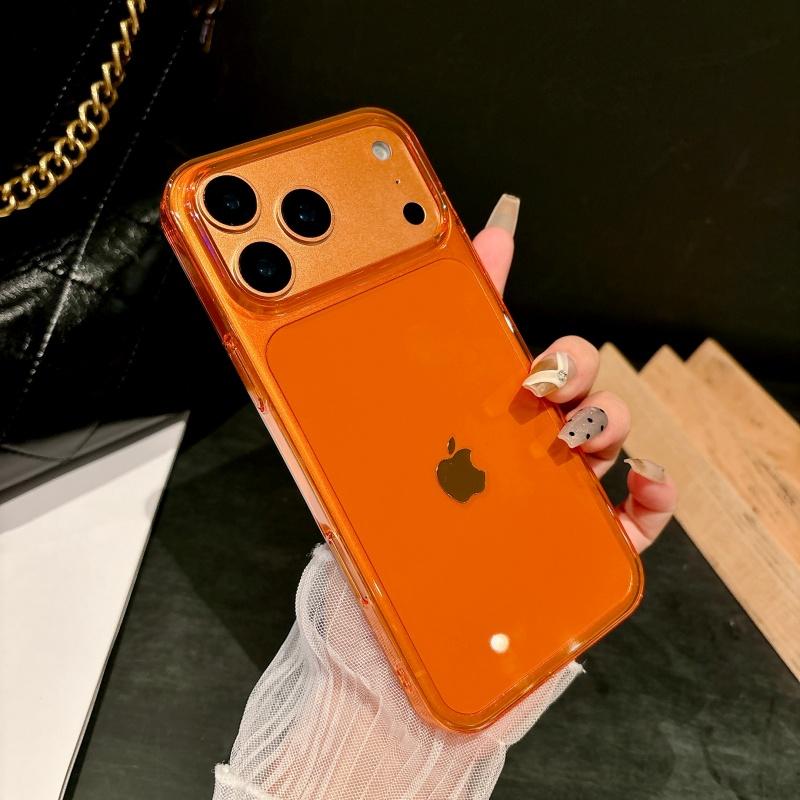 Прозрачный Кристальный HD Чехол для Телефона для iPhone 17 16 15 14 13 Pro Max 17Promax Жесткая Броня Ультратонкий Прозрачный PC Чехол Coque