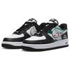 Nike Nike Air Force 1 Нескользящие, Износостойкие, Легкие Низкие Скейтбордические Кроссовки Унисекс Черно-белые DV0788-001(Команда56-)
