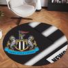 Newcastle Unite (14) Round Office Rug Decorative Floor Rug for Office Bedroom Living Room and Home Space