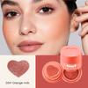 6 цветов Love Air Cushion, жидкие румяна для лица и губ, универсальные натуральные телесные матовые бархатные румяна для макияжа, подарок для женщин