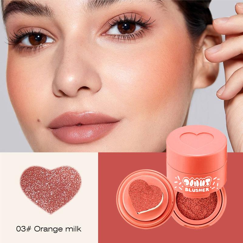 6 цветов Love Air Cushion, жидкие румяна для лица и губ, универсальные натуральные телесные матовые бархатные румяна для макияжа, подарок для женщин