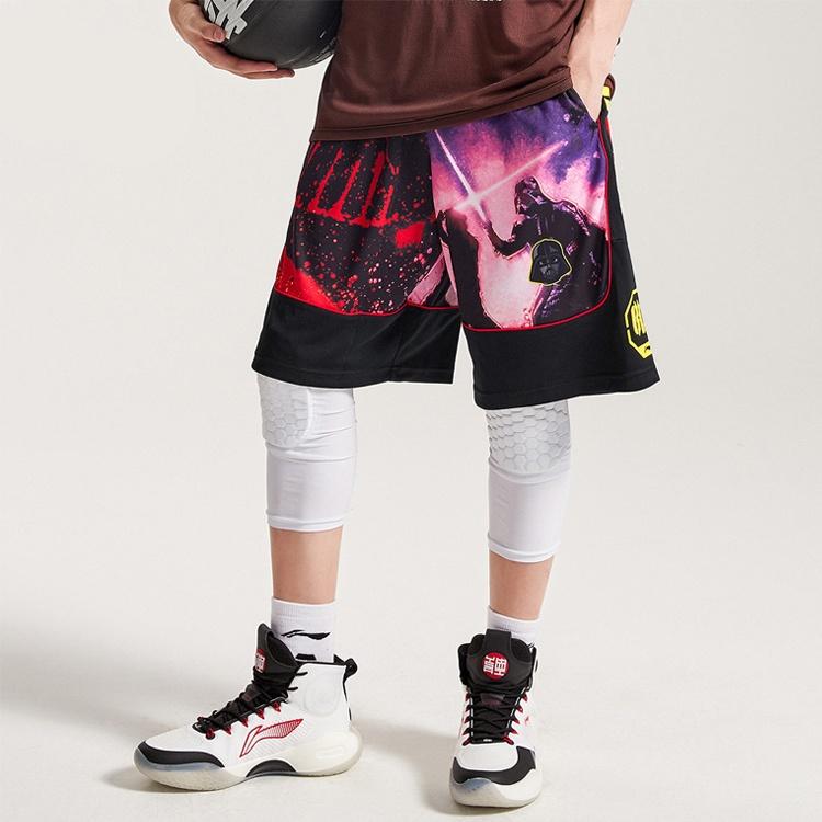 Li-Ning X Star Wars BadFive Баскетбольные шорты 'Мультиколор' Мужские AAPQ241-1
