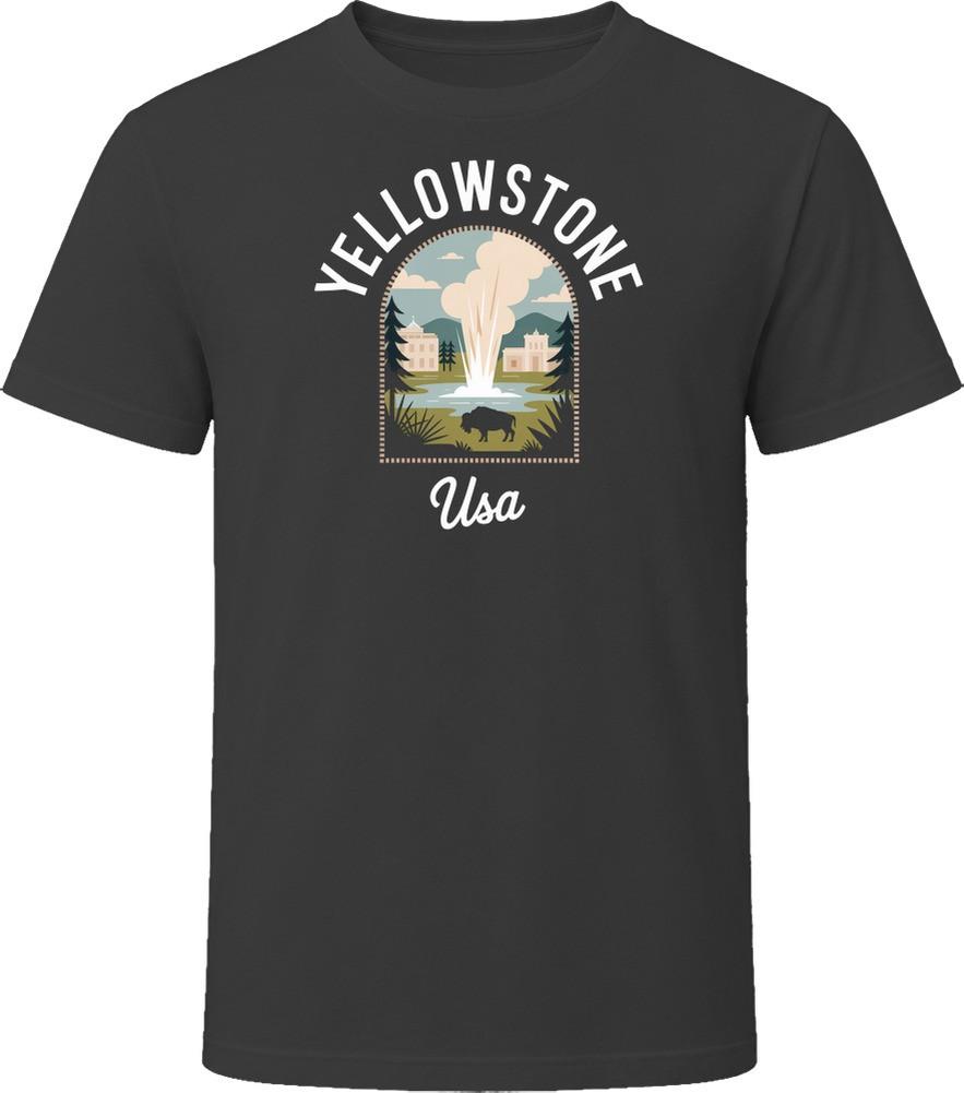 Yellowstone Usa Vacation Tourist Shop T Shirt