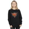DC Comics Womens/Ladies Superman Wings Shield Sweatshirt