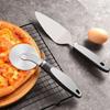 Нож для пиццы из нержавеющей стали, нож для сыра, профессиональный резак для пиццы с нескользящей ручкой для пиццы, вафель, печенья