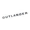 Автомобильная внешняя наклейка OUTLANDER с буквами, логотипом, эмблемой на переднем капоте автомобиля, на заднем багажнике, значок, наклейка, украшение, автоаксессуары