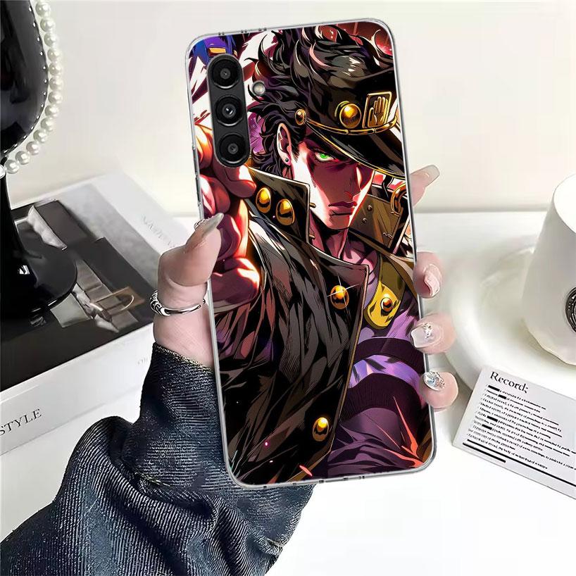 Чехол для телефона JoJo's Bizarre Adventure Kujo Jotaro для Samsung Galaxy A13 A14 A15 A16 A17 A53 A54 A55 A56 A57 A33 A34 A35 A36 A37 A