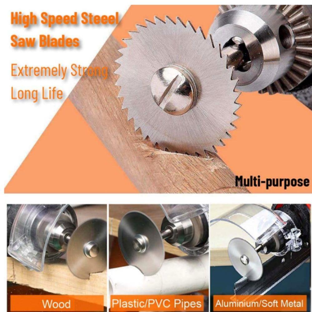 Short Shank Rotary Tool Cutting Discs Long Shank HSS Saw Blade Steel Saw Blades For Cutting Wood