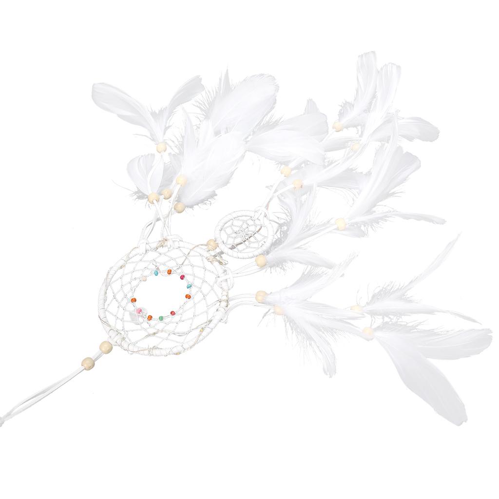 Ловец снов ручной работы, настенный, с перьями, подвеска, подарок, украшение для дома, комнаты