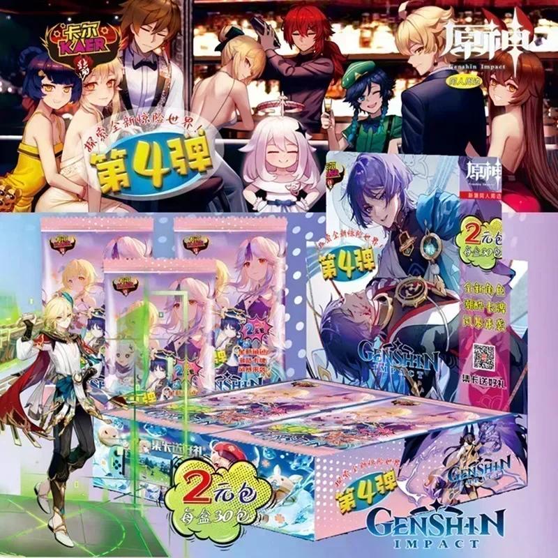 Genshin Impact Карточная Звезда Глава Свечи Тысяча Роз Принеси Рассвет Коллекции Карт Классическая Роскошная Карта