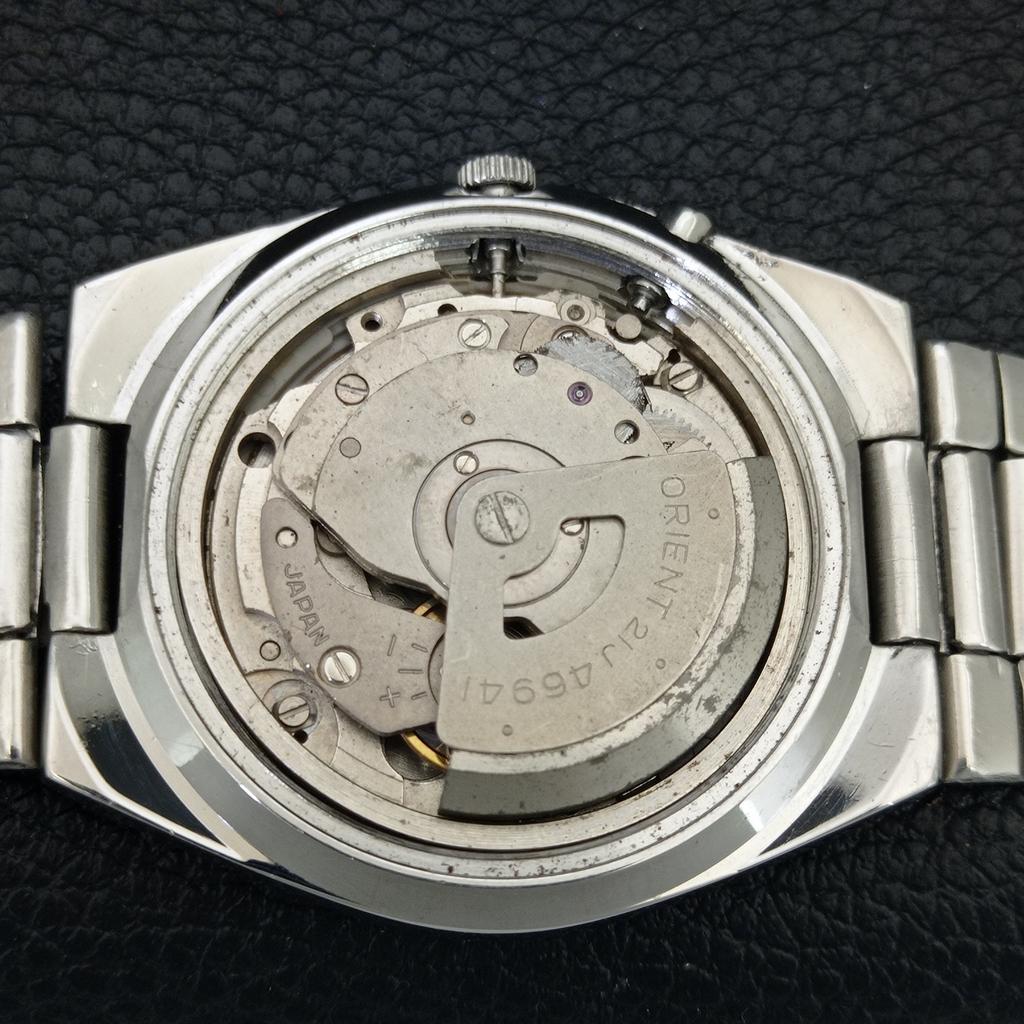 ОРИГИНАЛЬНЫЕ ВИНТАЖНЫЕ МУЖСКИЕ ЧАСЫ ORIENT SK CRYSTAL AUTOMATIC 46941 ЯПОНИЯ a704887-1