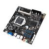 SZMZ ATX-B75E Материнская плата для майнинга B75 LGA1155 Поддержка шахтной установки 8 портов USB3.0 для майнинга