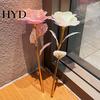 Hall Decor Flower Artificial Colorful Rose Rainbow Present for Flowers Mother's Day Thanksgiving Valentine's Birthday Party
