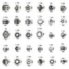 Antique Silver Spacer Bead for DIY Jewelry - Handmade Loose Bead for Bracelets & Necklaces.