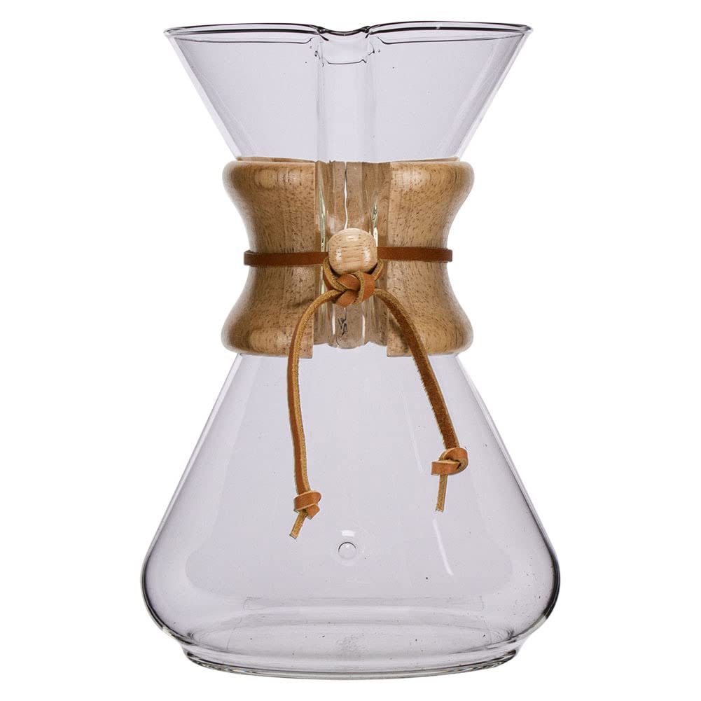 Chemex Machine-Made Coffee Maker, 10-Cup, Drip Style, CM-10A, Classic Series Coffee Makers [Parallel Import]