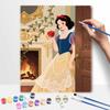 Disney Набор для рисования маслом по номерам Белоснежка ручной работы DIY украшение для дома подарок