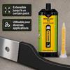 Colle plastique - INNOTEC - 50 ml - Bi-composant - Noir - Cartouche double