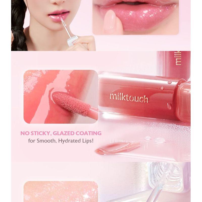 Milk Touch - Сияющий блеск для губ Dew Stain - 10 цветов