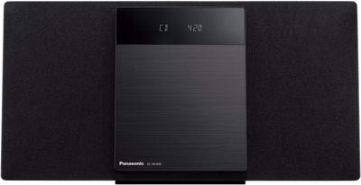 Panasonic Мини компонентный 2-диапазонный Bluetooth-совместимый цифровой 5-дисковый чейнджер с функцией записи на USB-накопитель FM/AM SC-HC420-K