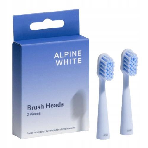 Alpine White, Sonic Toothbrush Heads, 2 Pcs