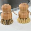 Rust Pot Pan Scrubber Bamboo Dish Scrub Brushes Dish Washing Brush Palm Pot Brush Pot Net Brus