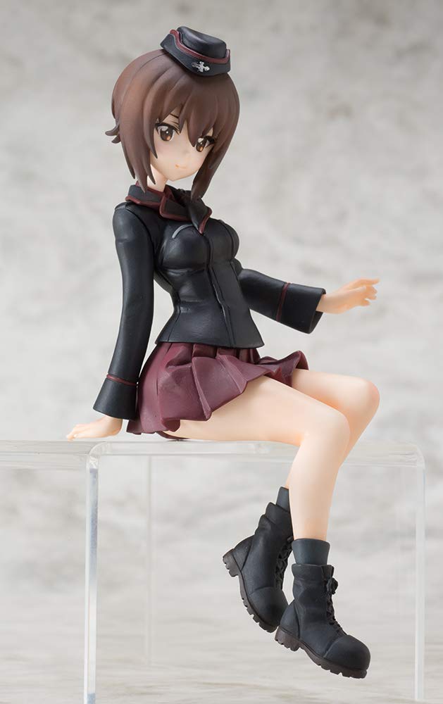 Фигурка SiP Doll Girls Panzer Maho Nishizumi Высота 15 см ПВХ окрашена и приблизительно. (сидя 9,5 см) Немасштабируемый