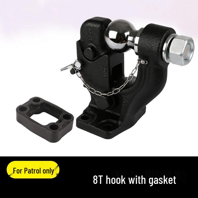 Фаркоп Nissan Patrol Y62 и быстросъемный буксировочный крюк из нержавеющей стали для Y61