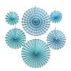 6 шт. бумажный веер настенное украшение фон потолочные подвесные украшения для осенней вечеринки детский душ выпускной день рождения свадьба