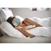 Sleep Masks Soft Silky Eye Mask Cover for Sleeping for Women and Men Light Green