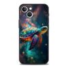 Чехол для телефона 'Маленькая черепашка' для iPhone 16 15 14 13 12 Pro Max 11 Pro Max 7 8 Plus XS XR Ударопрочный Мягкий чехол Coque Capas Сумка