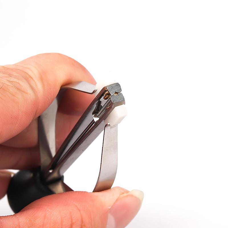 Инструмент для ремонта часов, эластичные игольчатые плоскогубцы, экстрактор стрелок, игольчатый пинцет, съемник стрелок часов