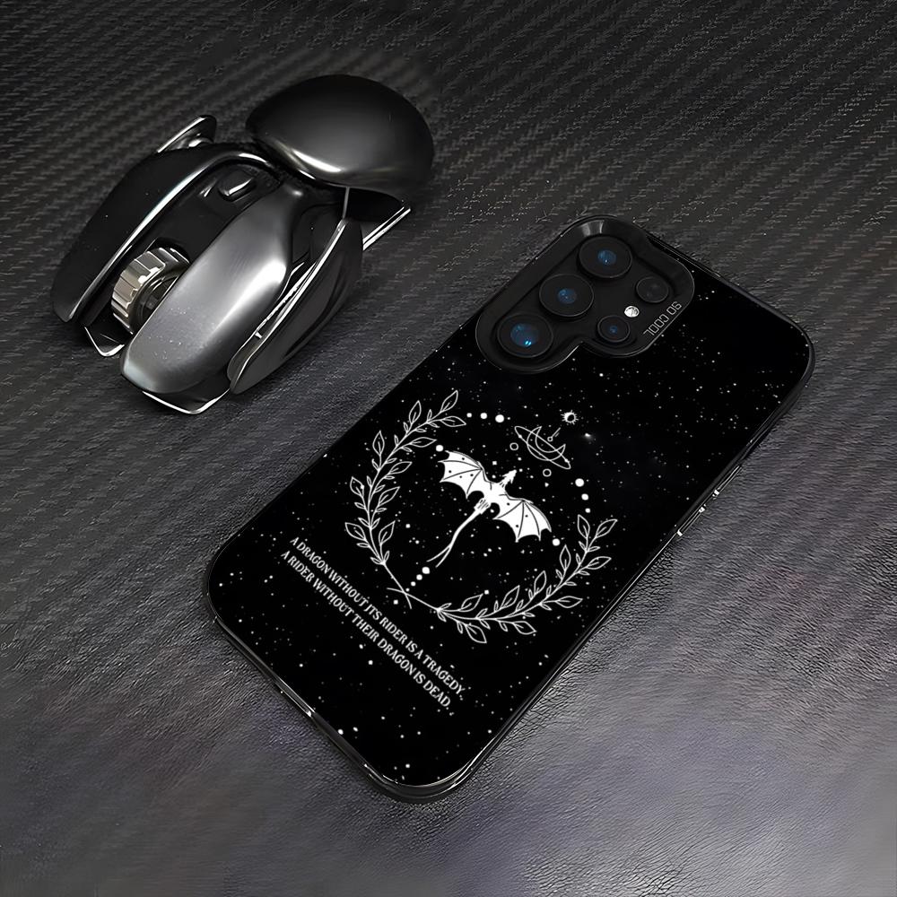 Fourth Wing Dragon Phone Case For Samsung A25 A33 5G A54 A36 A35 A56 A52 A14 Shockproof Colorful Cover