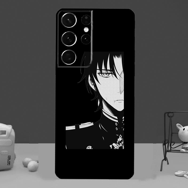 Guren Ichinose Owari No Seraph Case For Samsung Galaxy S21 S22 Ultra S20 FE S8 S9 S10 Note 10 Plus Note 20 Ultra Coque