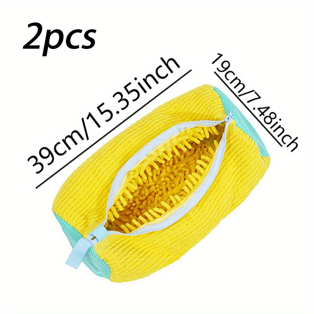 1/2Pc Shoe Washing Bag Cotton Laundry Bag Zippers Closure Shoe Cleaning Bag Laundry Bag Drying Bags shoe bag