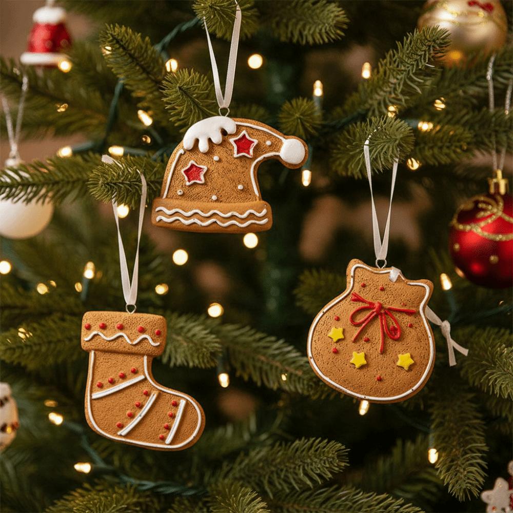 1/2/3Pcs Creative Christmas Hanging Decoration Christmas Tree Ornaments Xmas Party Supplies