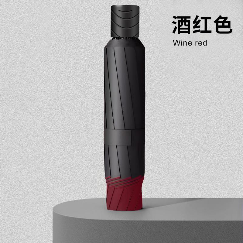 Зонт Ручной большой двойной зонт Утолщенный и утолщенный складной зонт Зонт от солнца