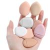 Fingertip Air Cushion Leather Mini Finger Thumb Powder Puff Concealer Powder Powder Set Makeup Dry and Wet Use No Powder Student Makeup Tools